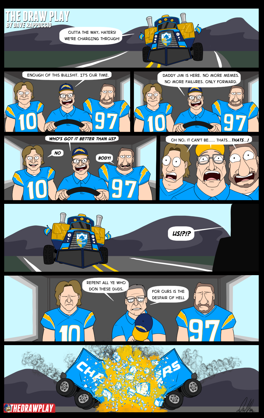 The Chargers are a death cult